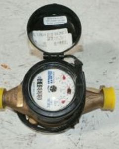 WATER METER,W/CPLG,PULSER ABB 700-C PULSER. 1 PULSE/GAL.